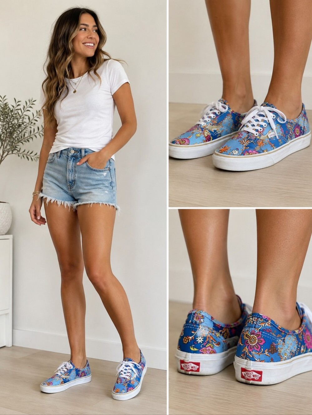 Women's Vans Old Skool Liberty Floral Collection Sneakers US 8